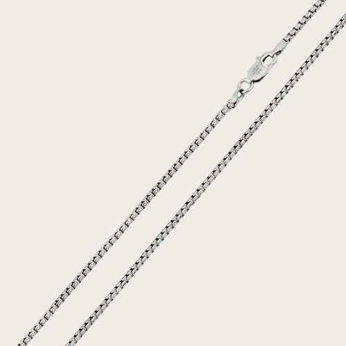 Box Chain - Sterling Silver