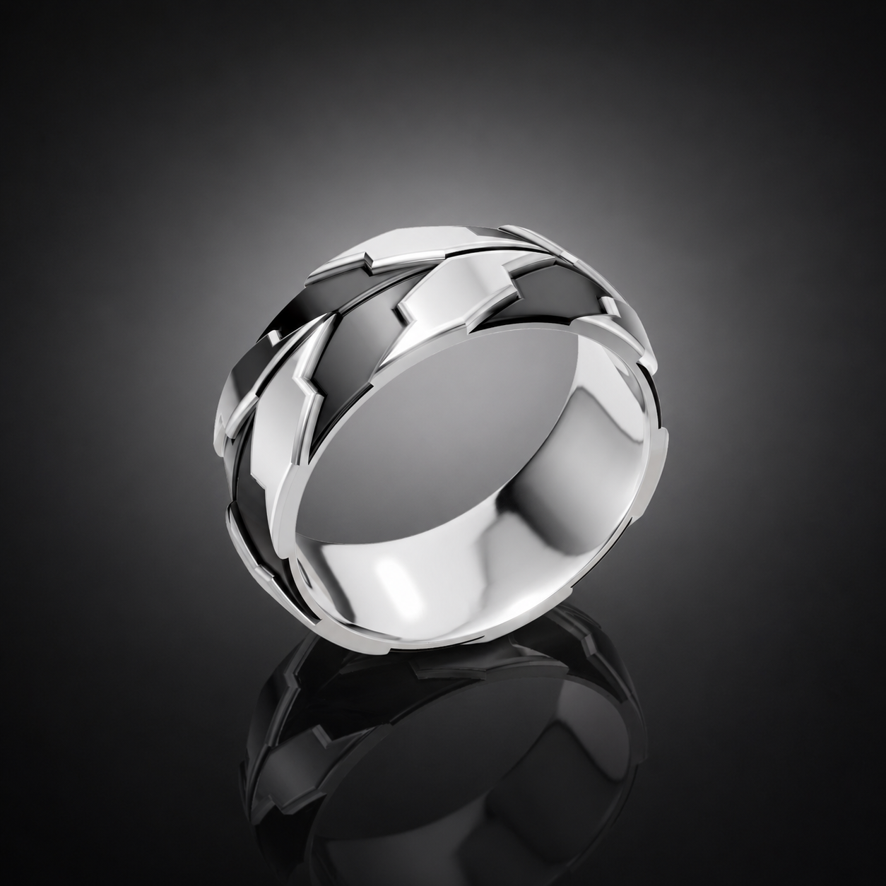 Valerian Band Ring - Sterling Silver