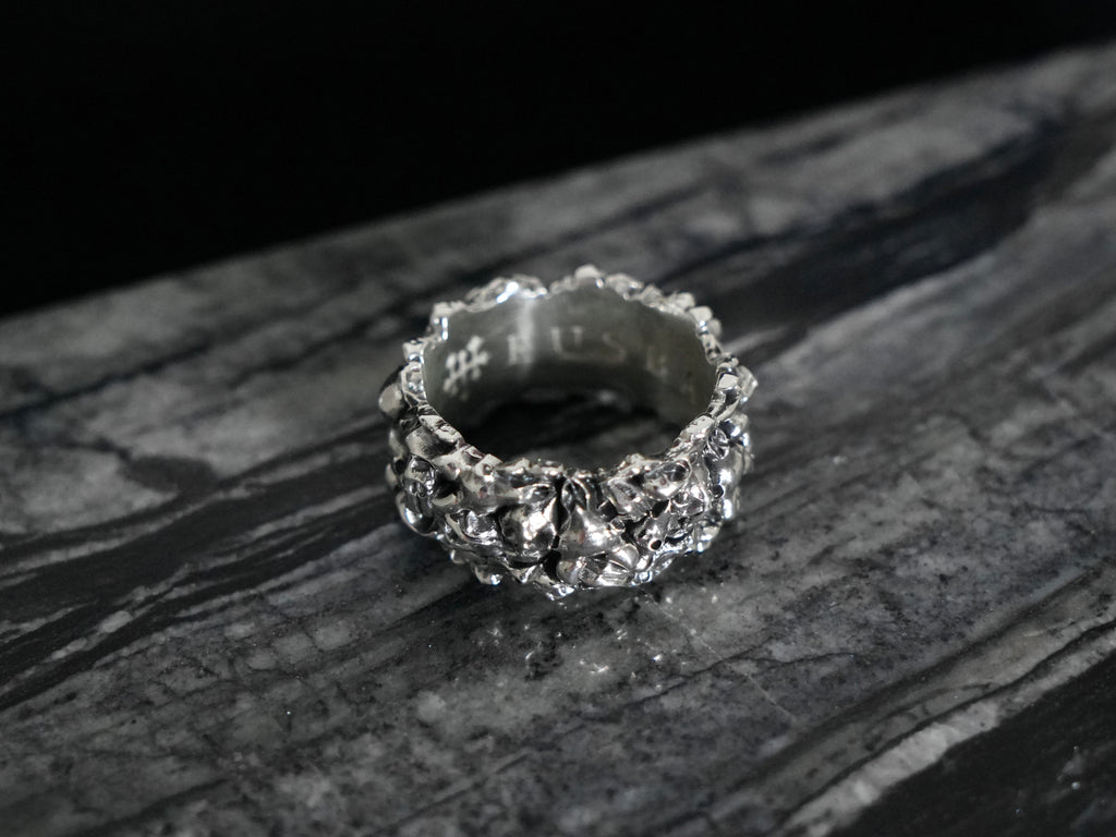 Veles Band Ring - Sterling Silver