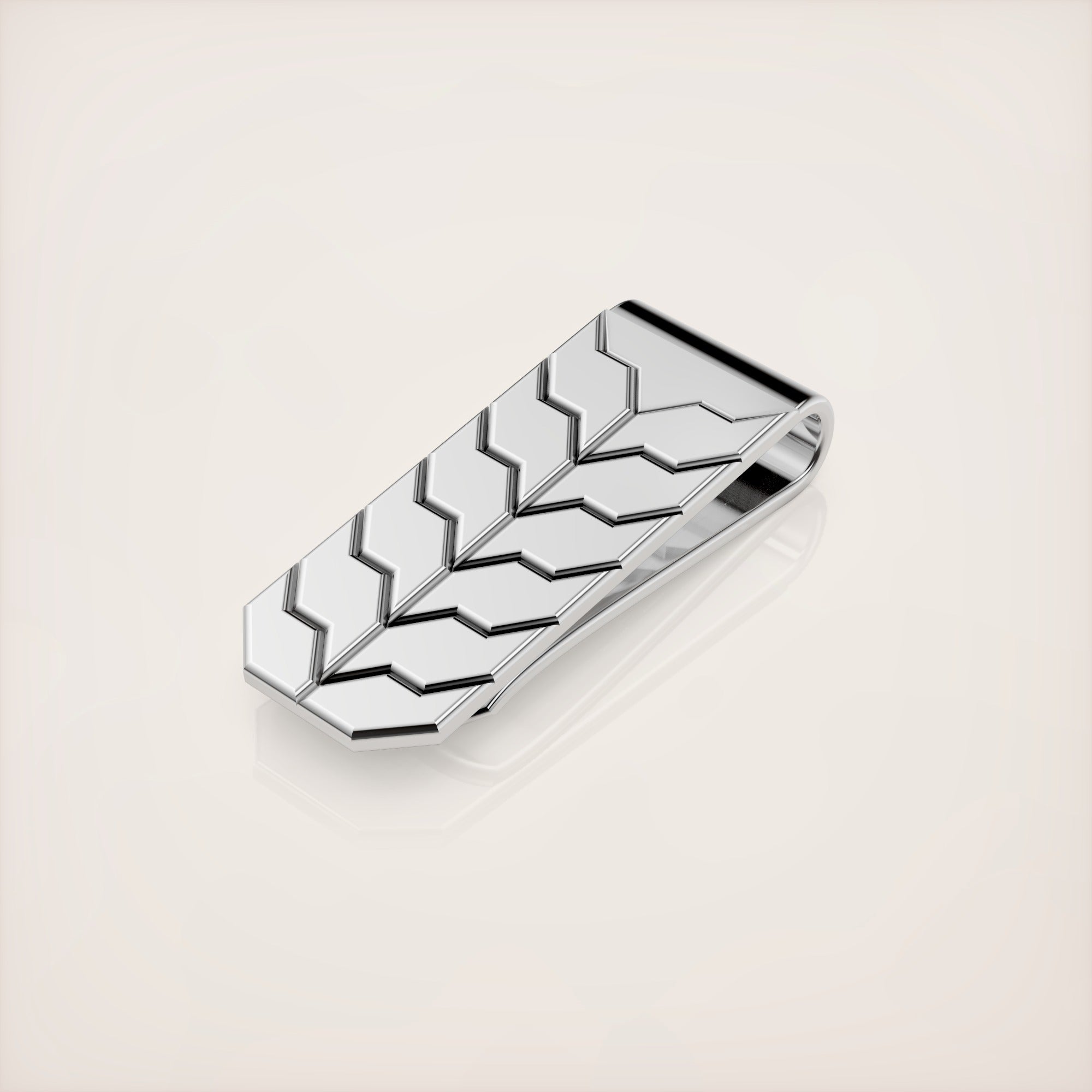 Valerian Money Clip - Sterling Silver