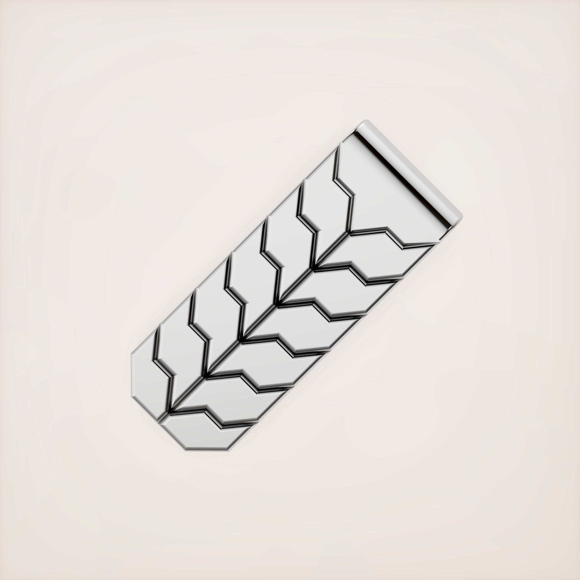 Valerian Money Clip - Sterling Silver