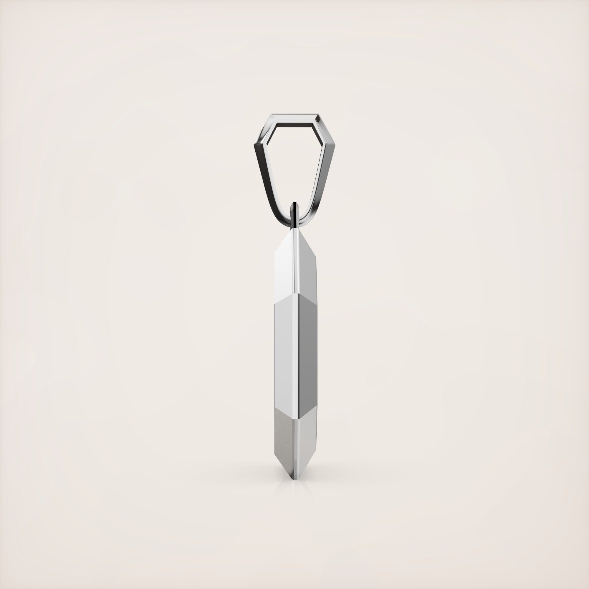 Valerian Pendant (Roman and Cyrillic) - Sterling Silver