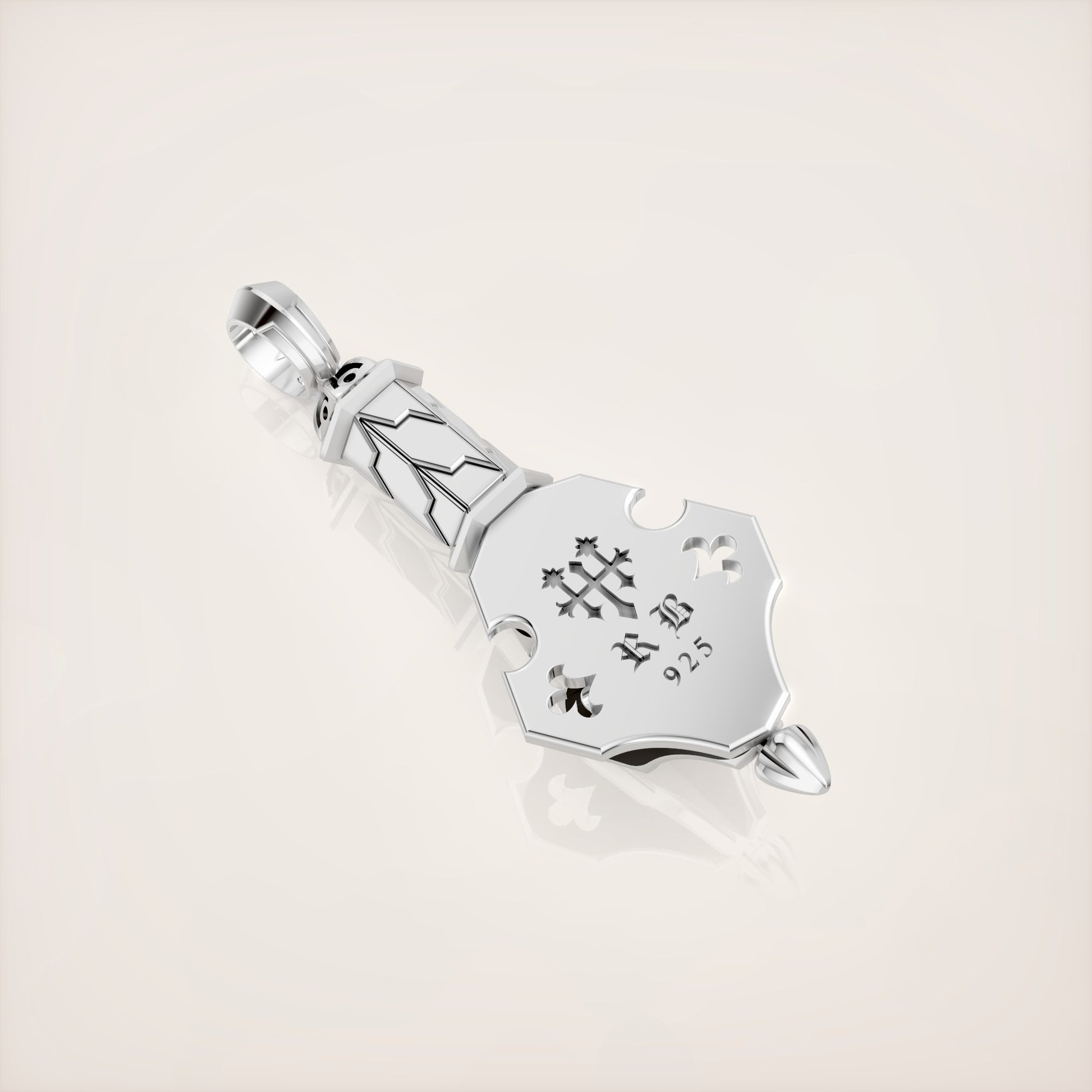Perun Pendant (Small) - Sterling Silver