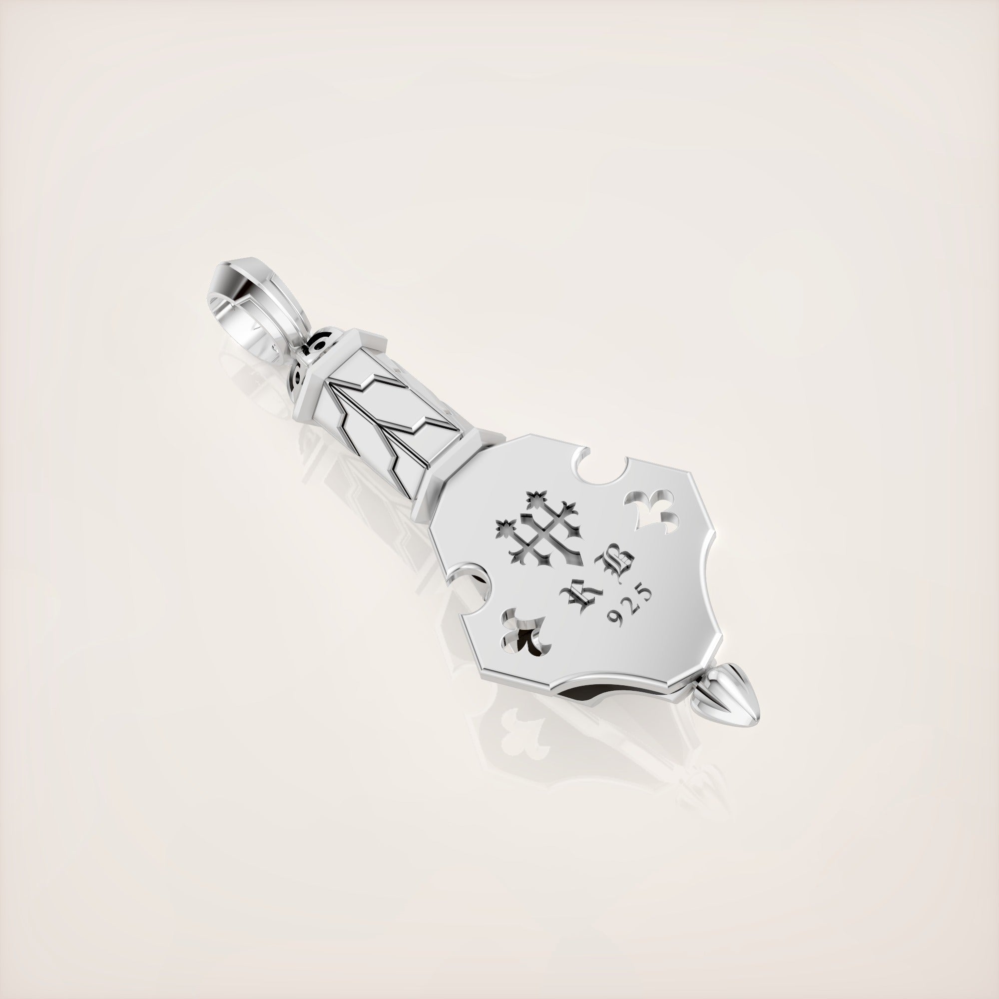 Perun Pendant (Small) - Sterling Silver