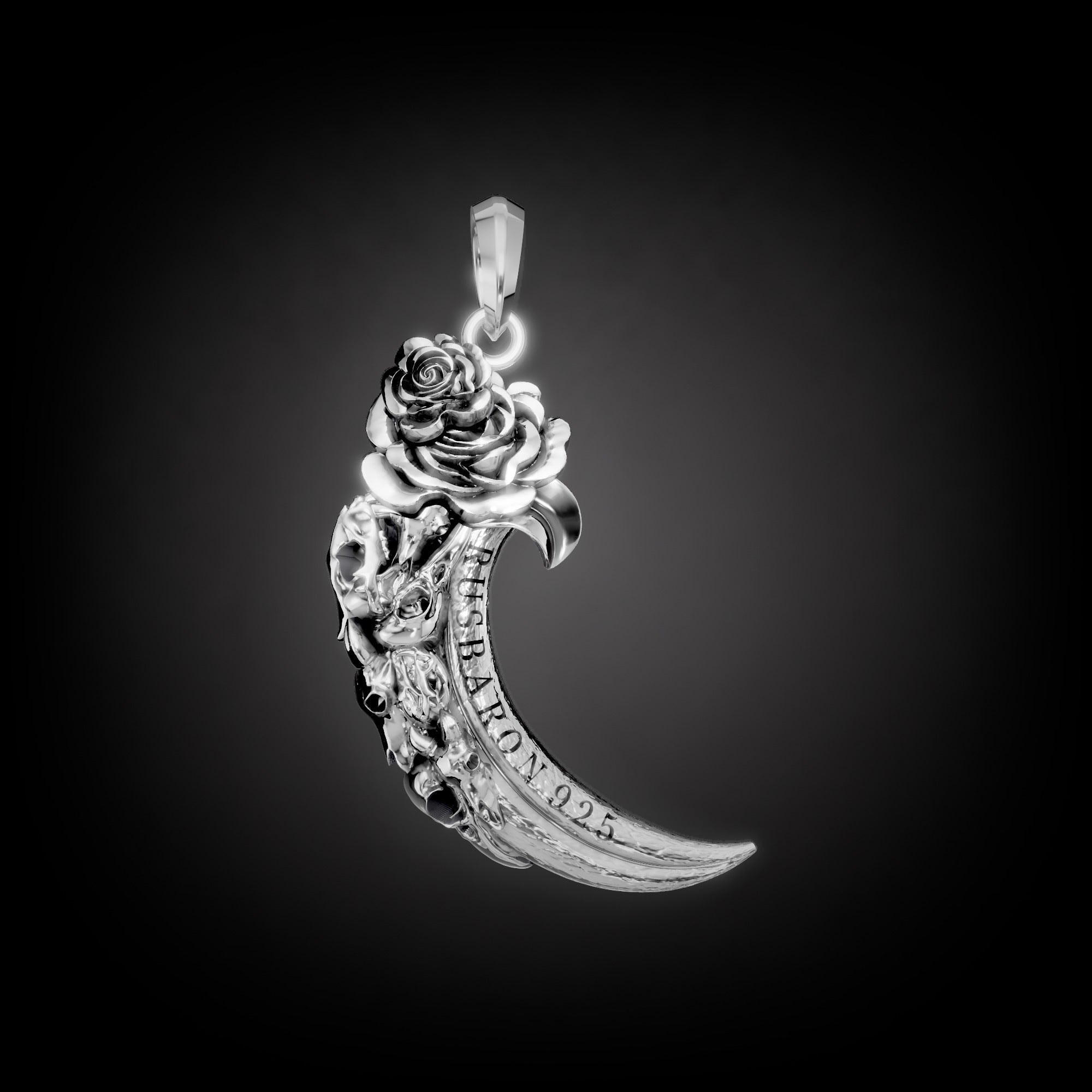 Veles Claw Pendant Magnum - Sterling Silver