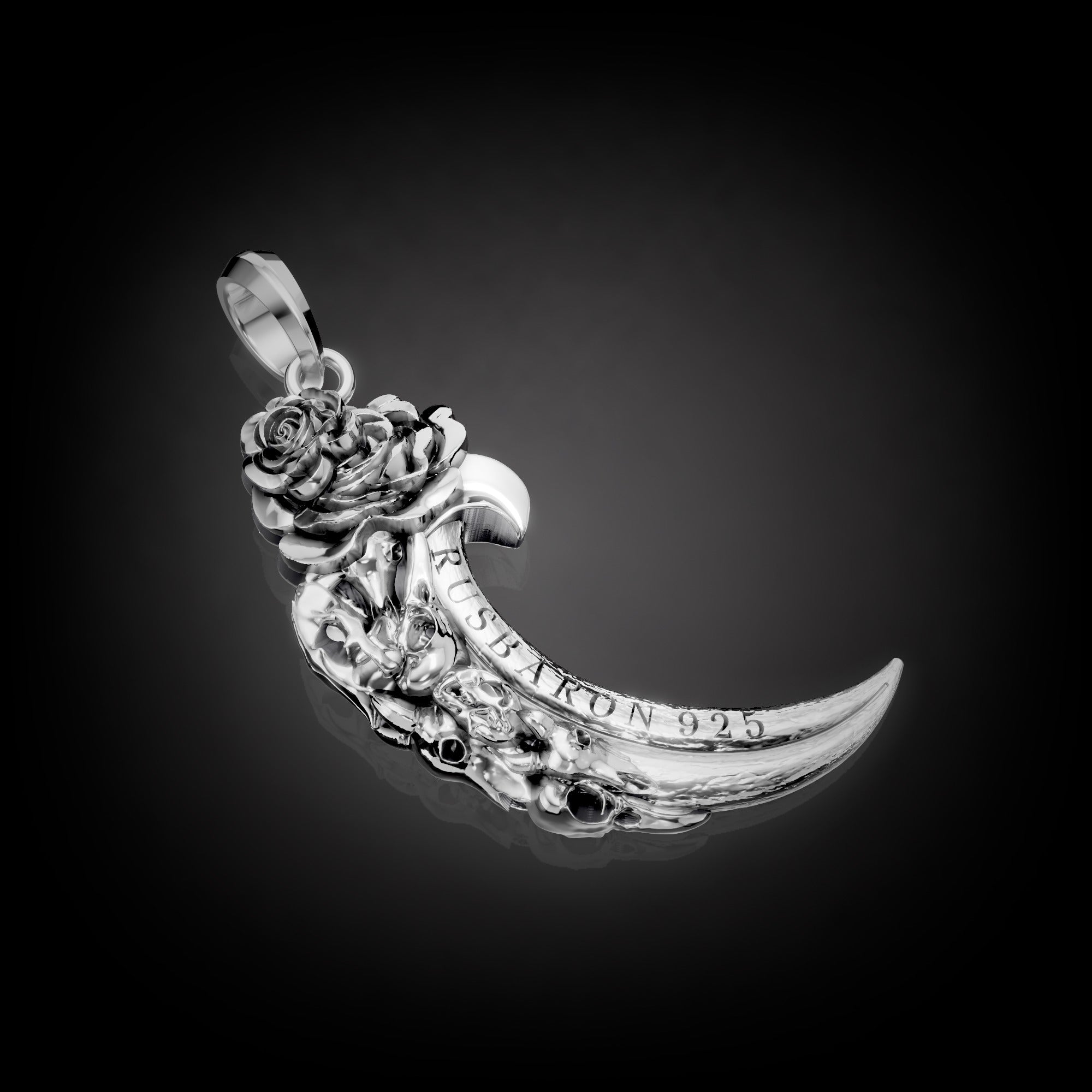 Veles Claw Pendant - Sterling Silver