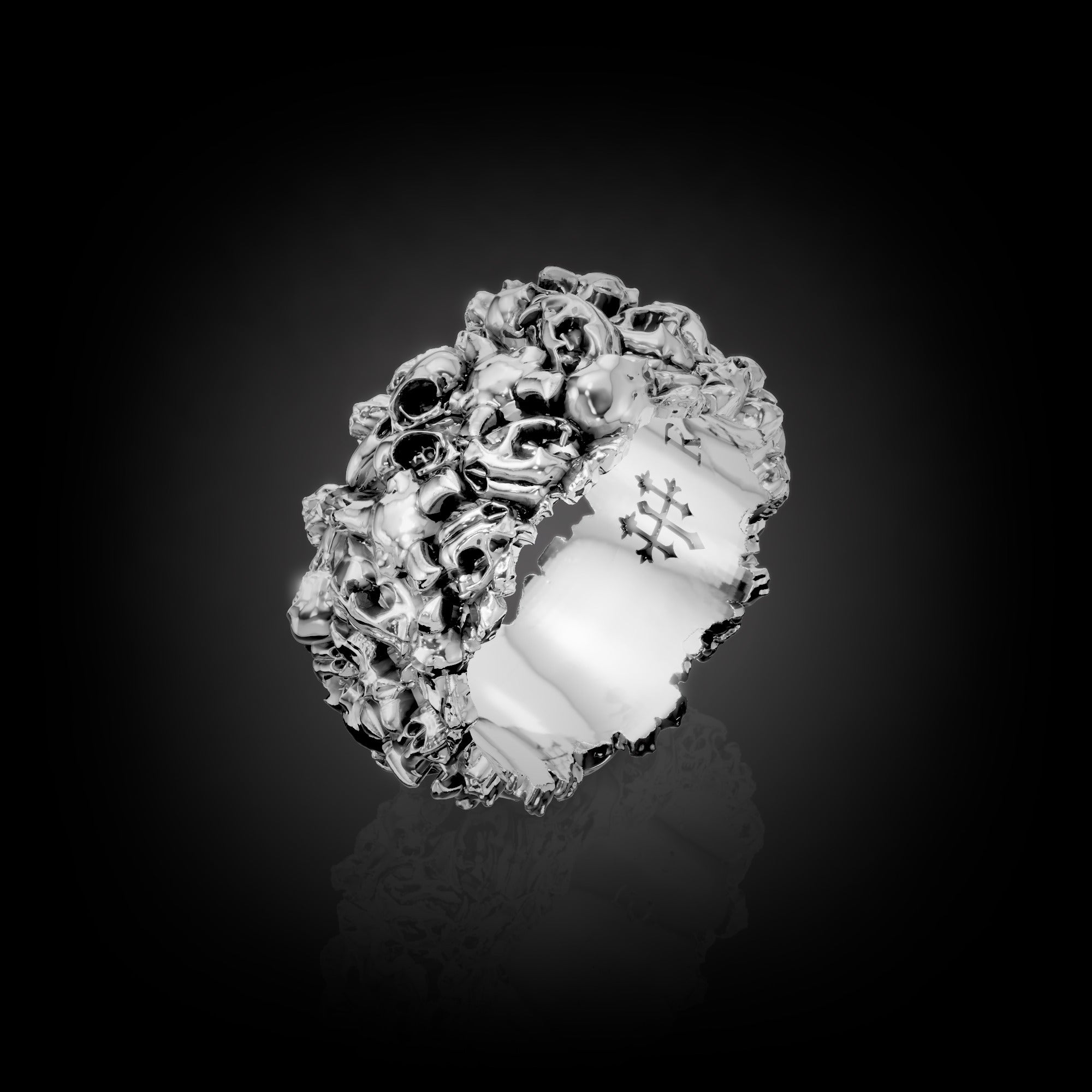 Veles Band Ring - Sterling Silver