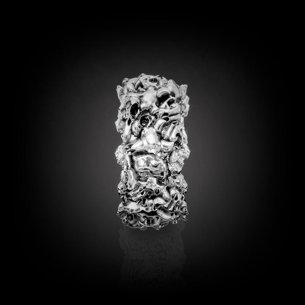 Veles Band Ring - Sterling Silver