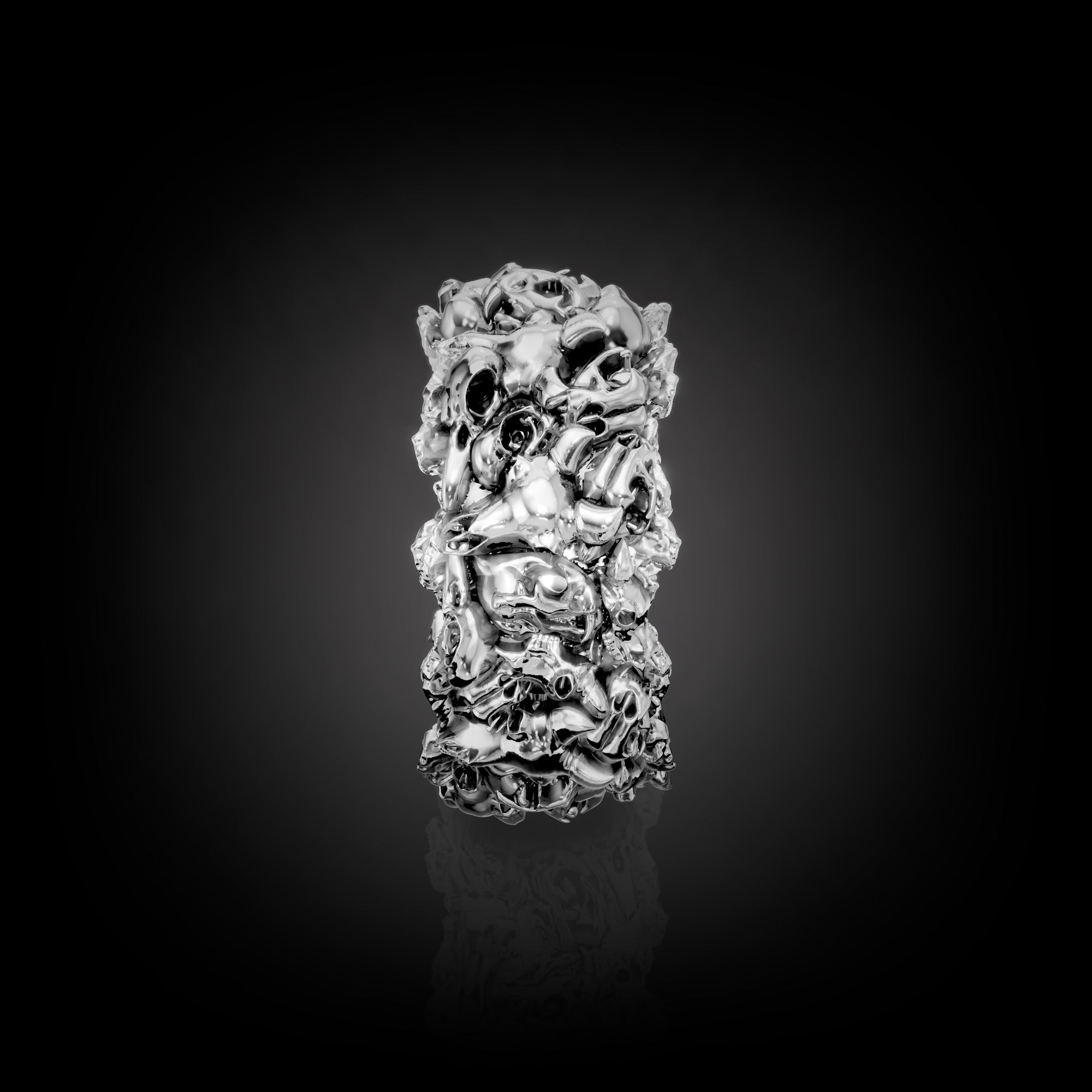 Veles Band Ring - Sterling Silver