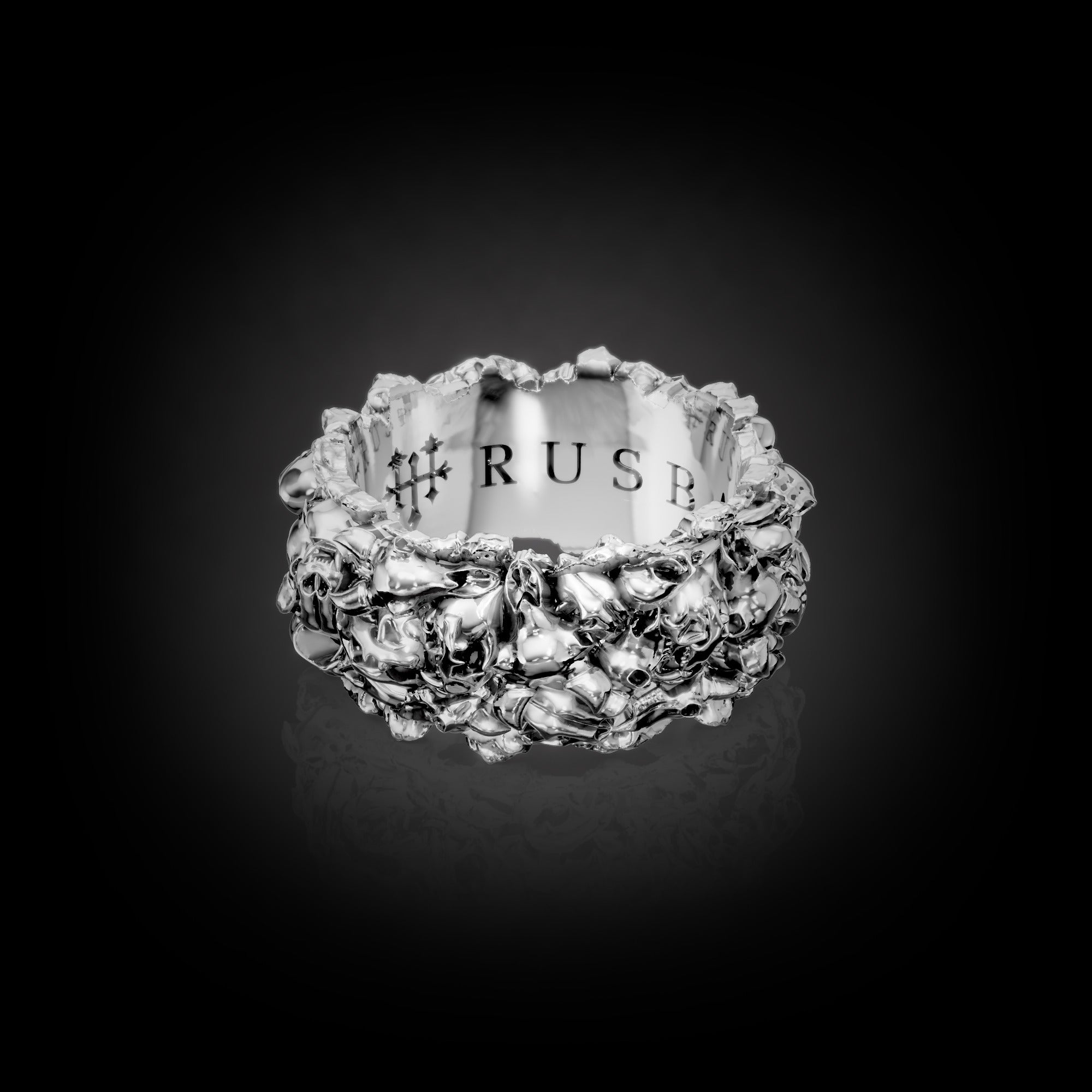 Veles Band Ring - Sterling Silver