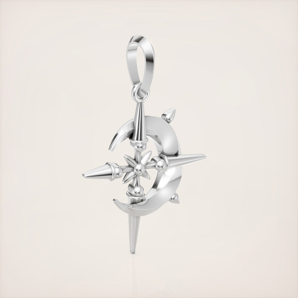 Rusalka Pendant - Sterling Silver