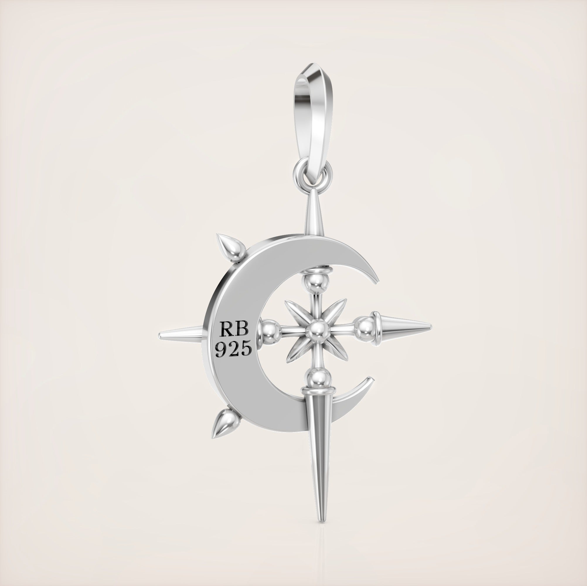 Rusalka Pendant - Sterling Silver