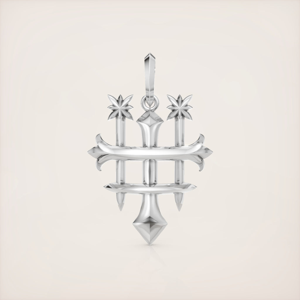 Troika Unity Pendant - Sterling Silver