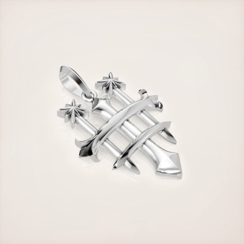 Troika Unity Pendant - Sterling Silver