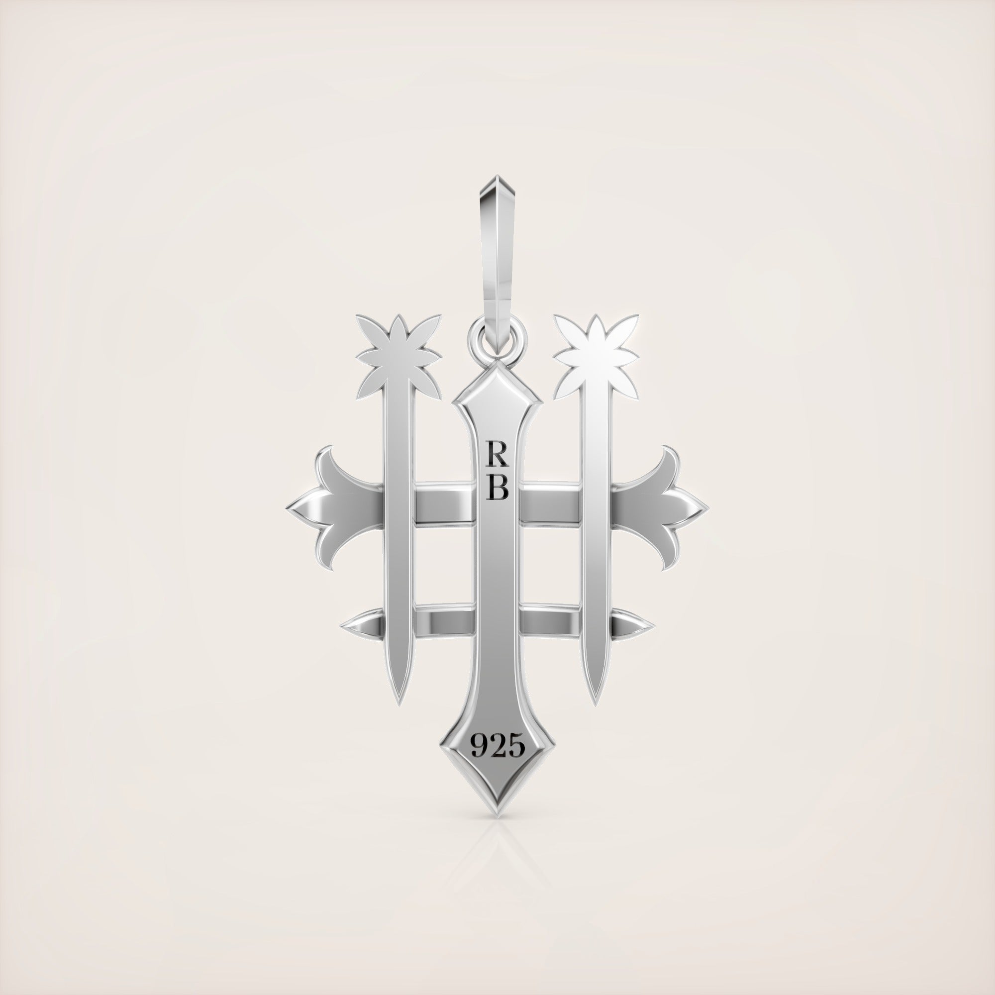 Troika Unity Pendant - Sterling Silver