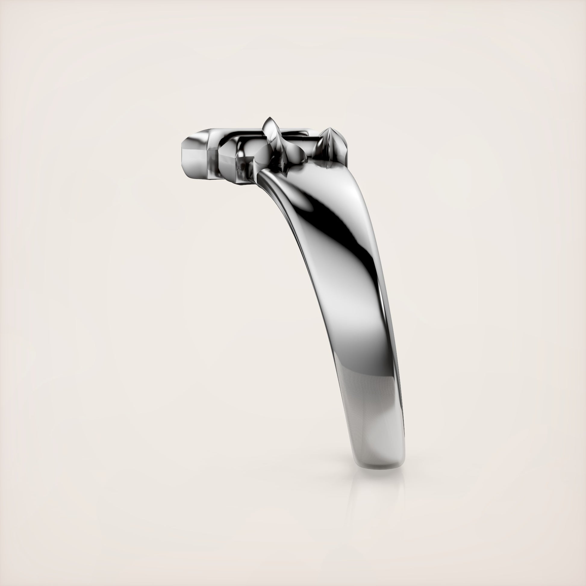 Troika Unity Ring - Sterling Silver