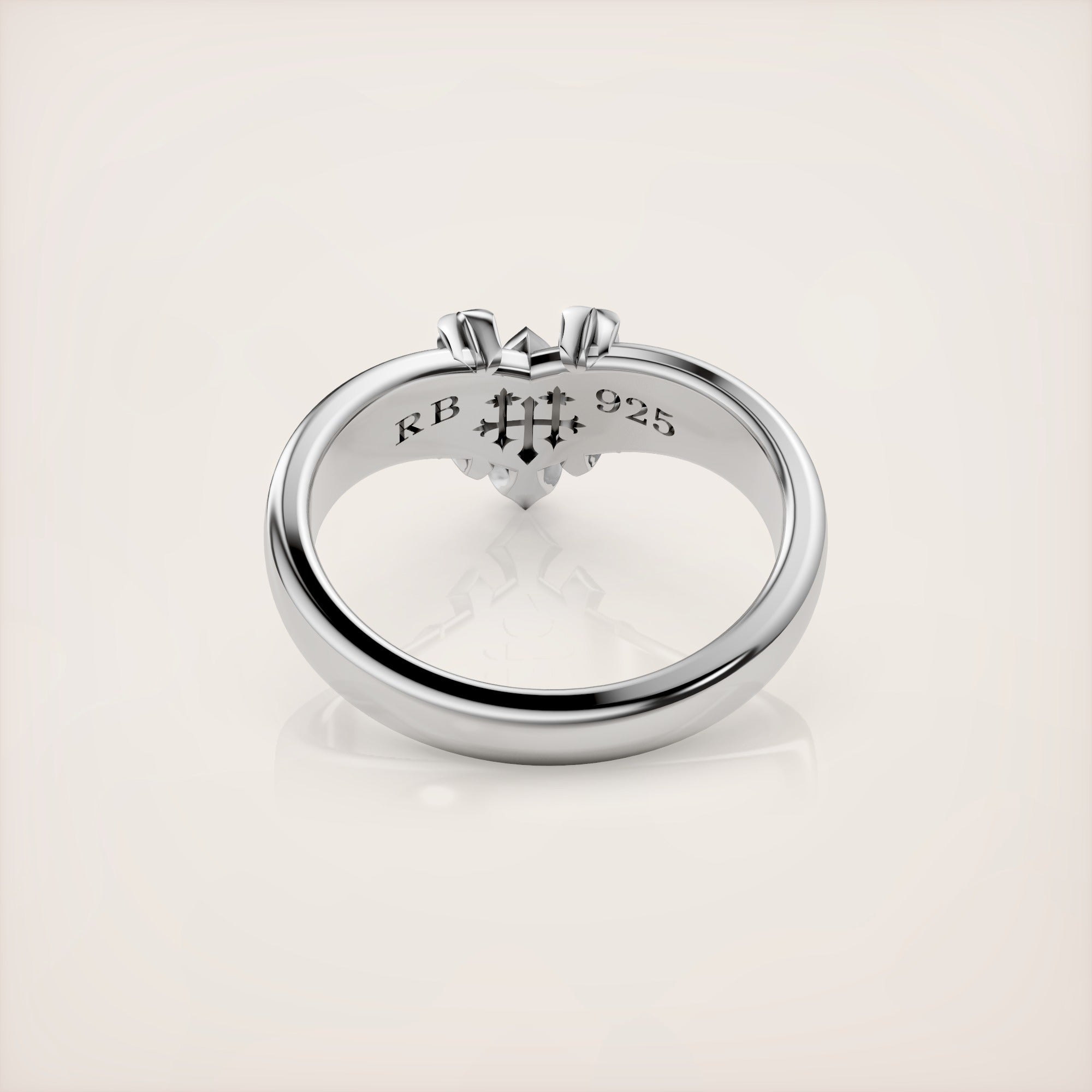 Troika Unity Ring - Sterling Silver