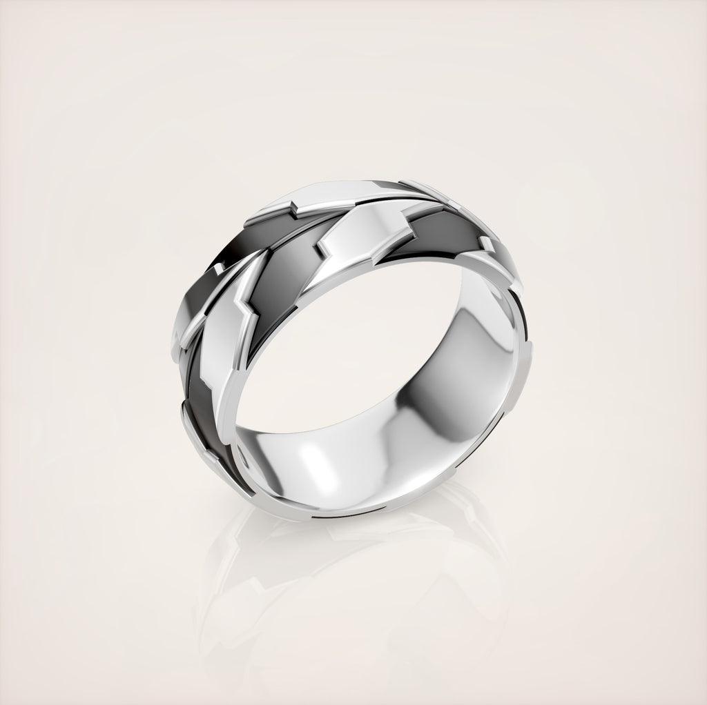 Valerian Band Ring - Sterling Silver