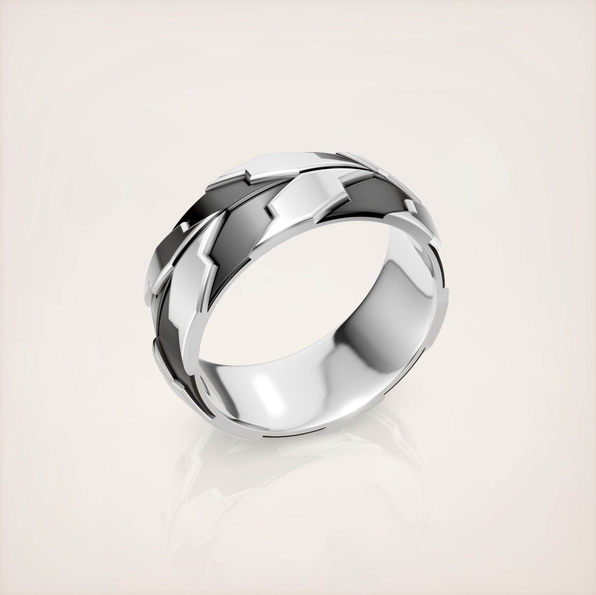 Valerian Band Ring - Sterling Silver