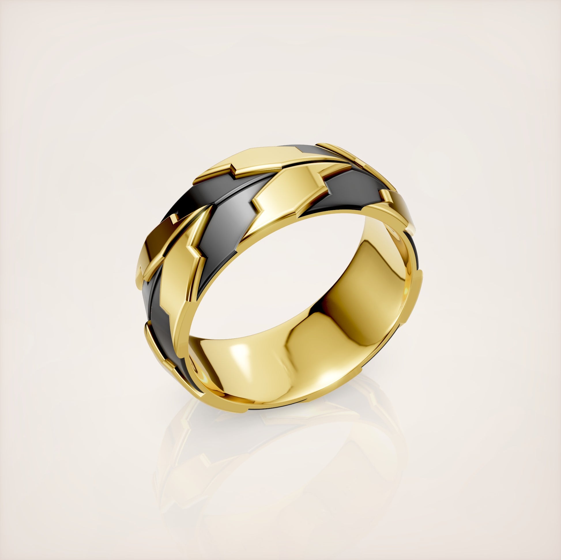 Valerian Band Ring - 18k Yellow Gold