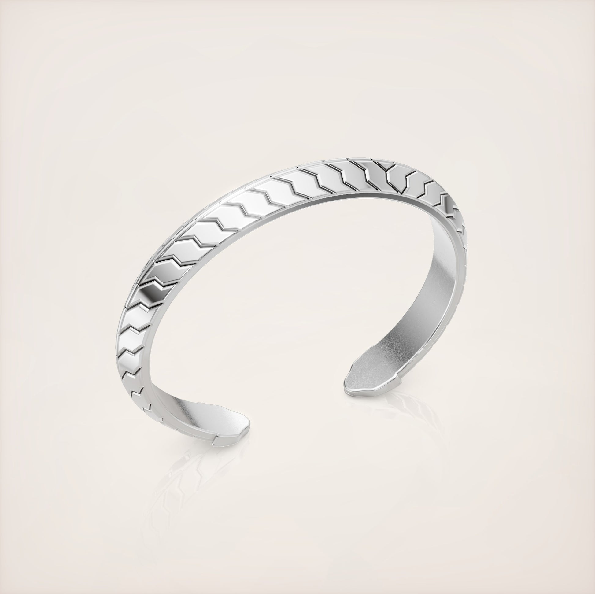 Valerian Bangle - Sterling Silver