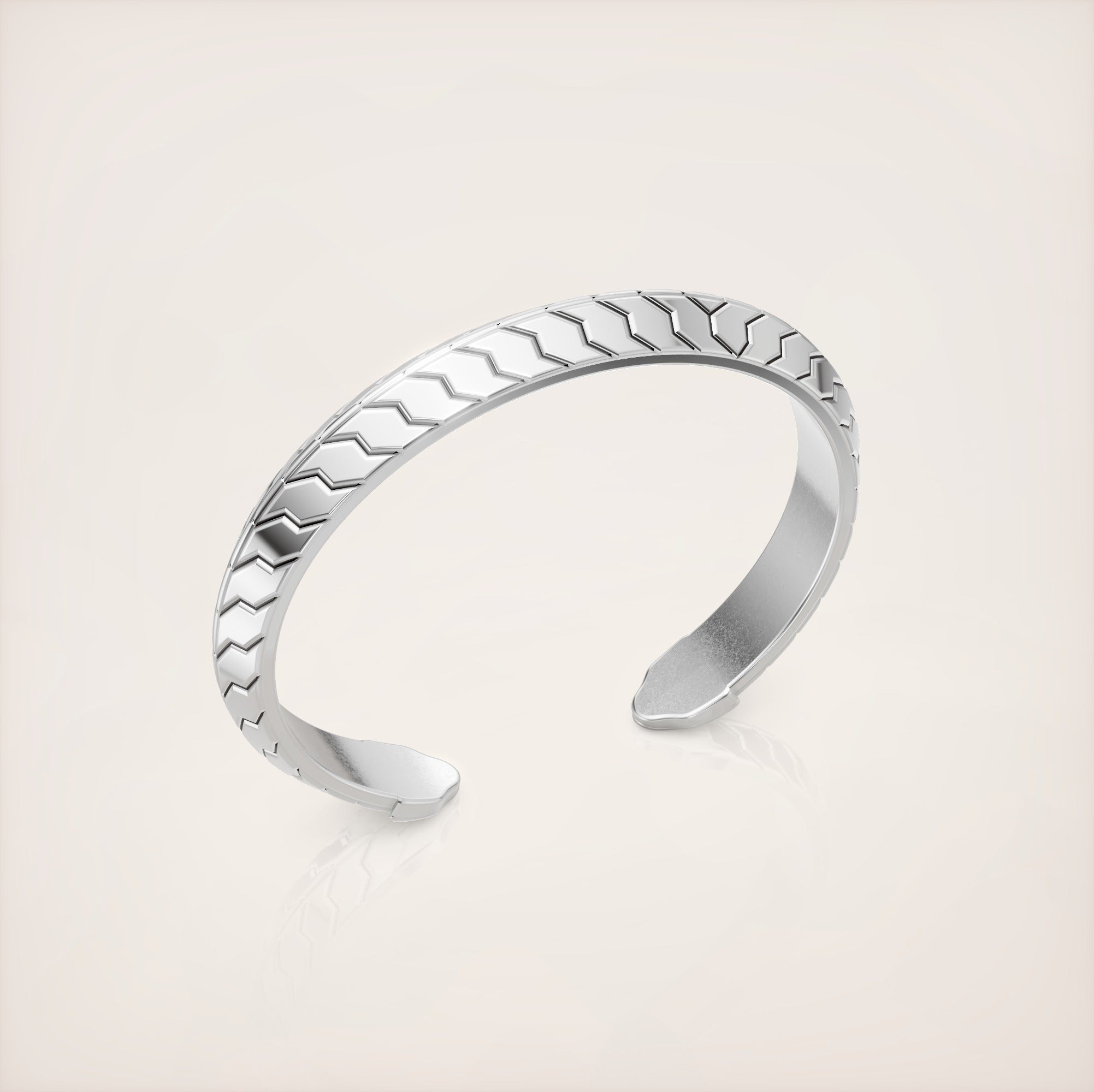 Valerian Bangle - Sterling Silver