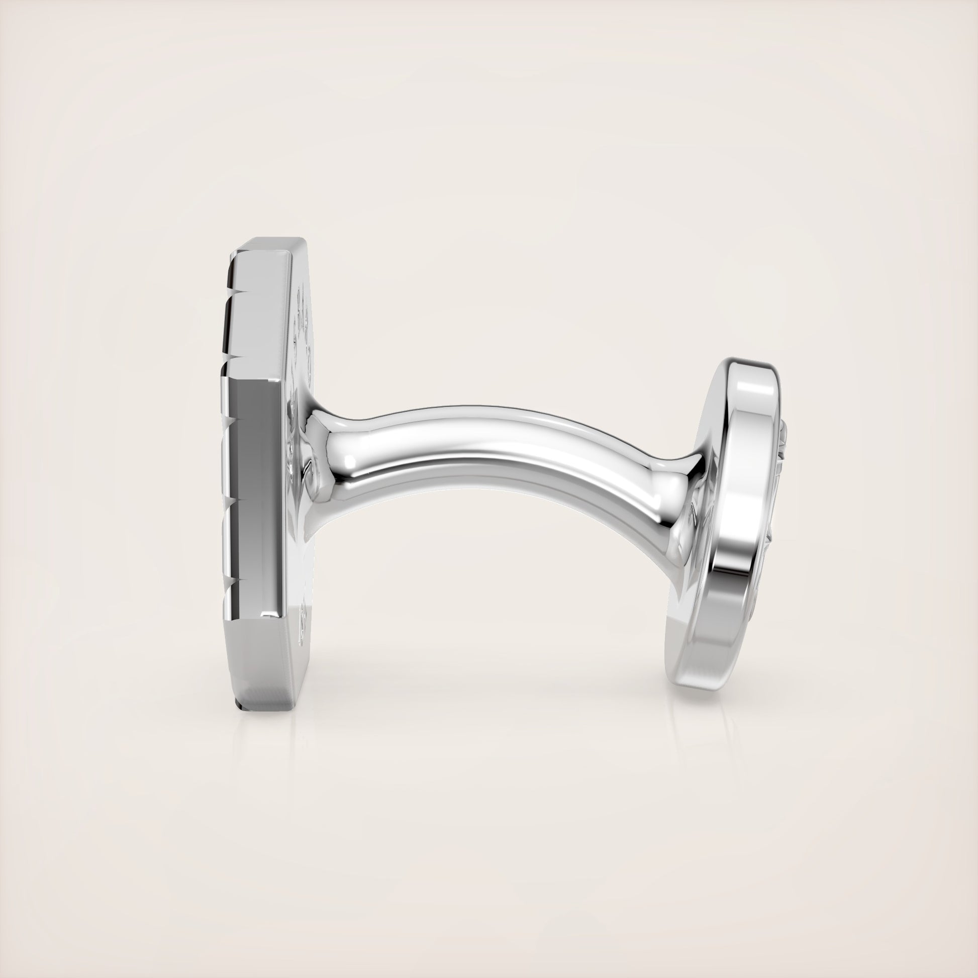 Valerian Cufflinks - 18k White Gold