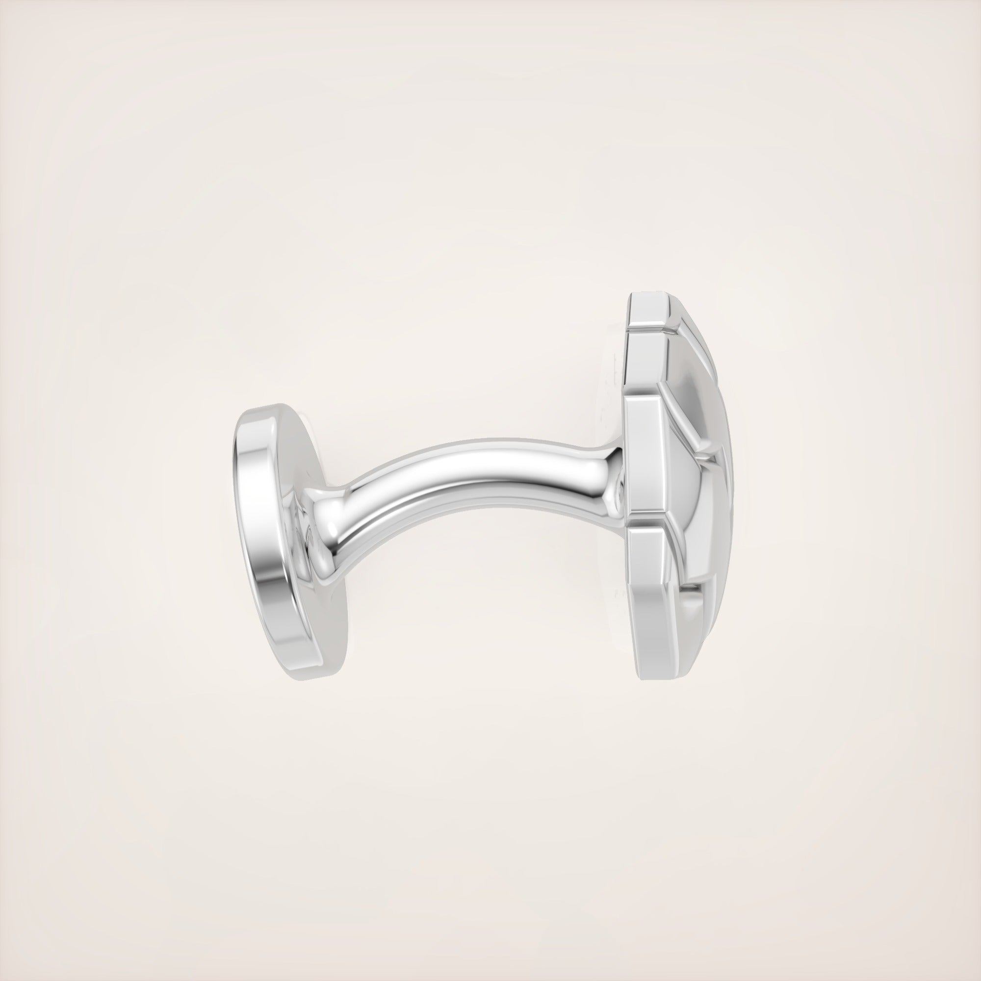 Valerian Cufflinks Type I - Sterling Silver