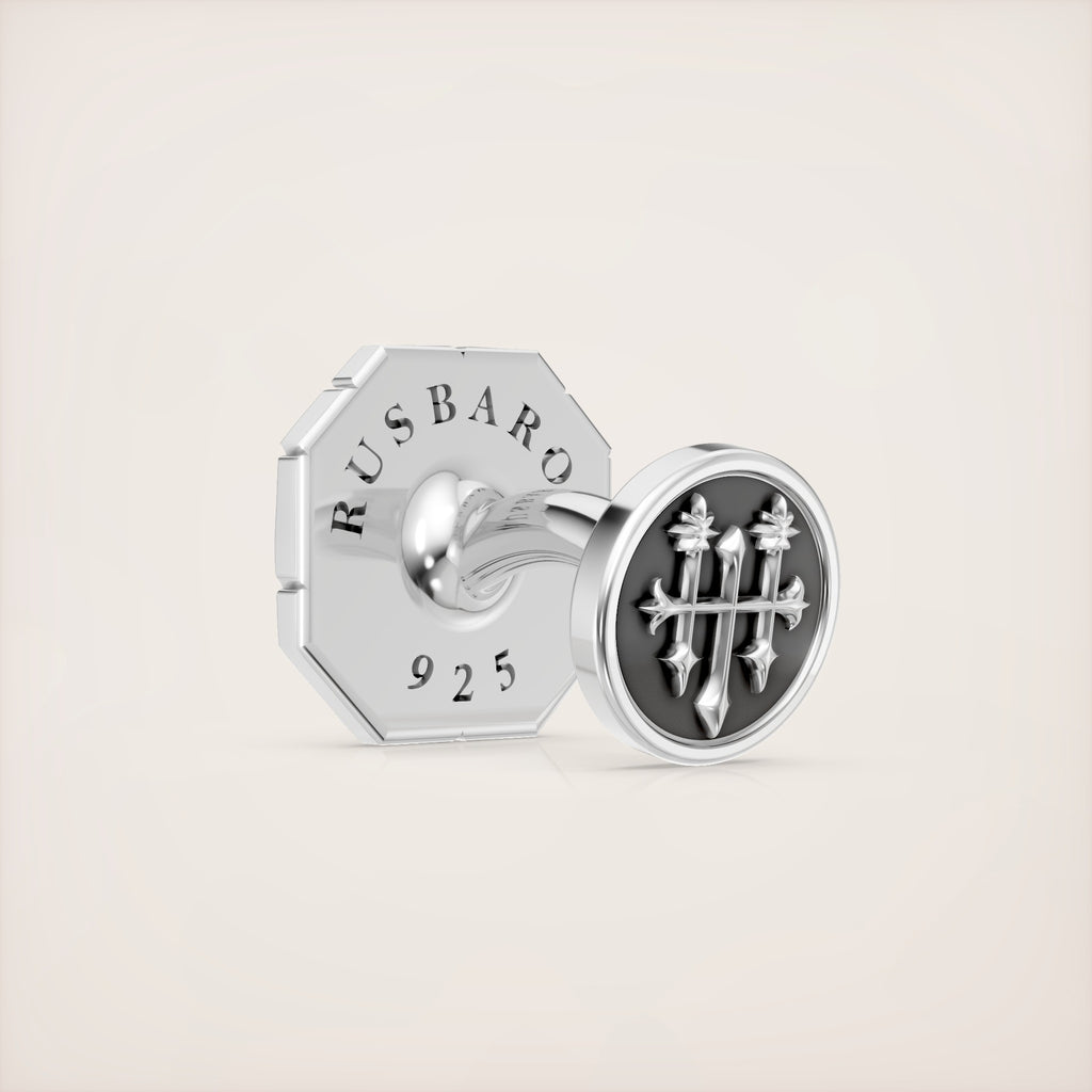 Valerian Cufflinks Type I - Sterling Silver