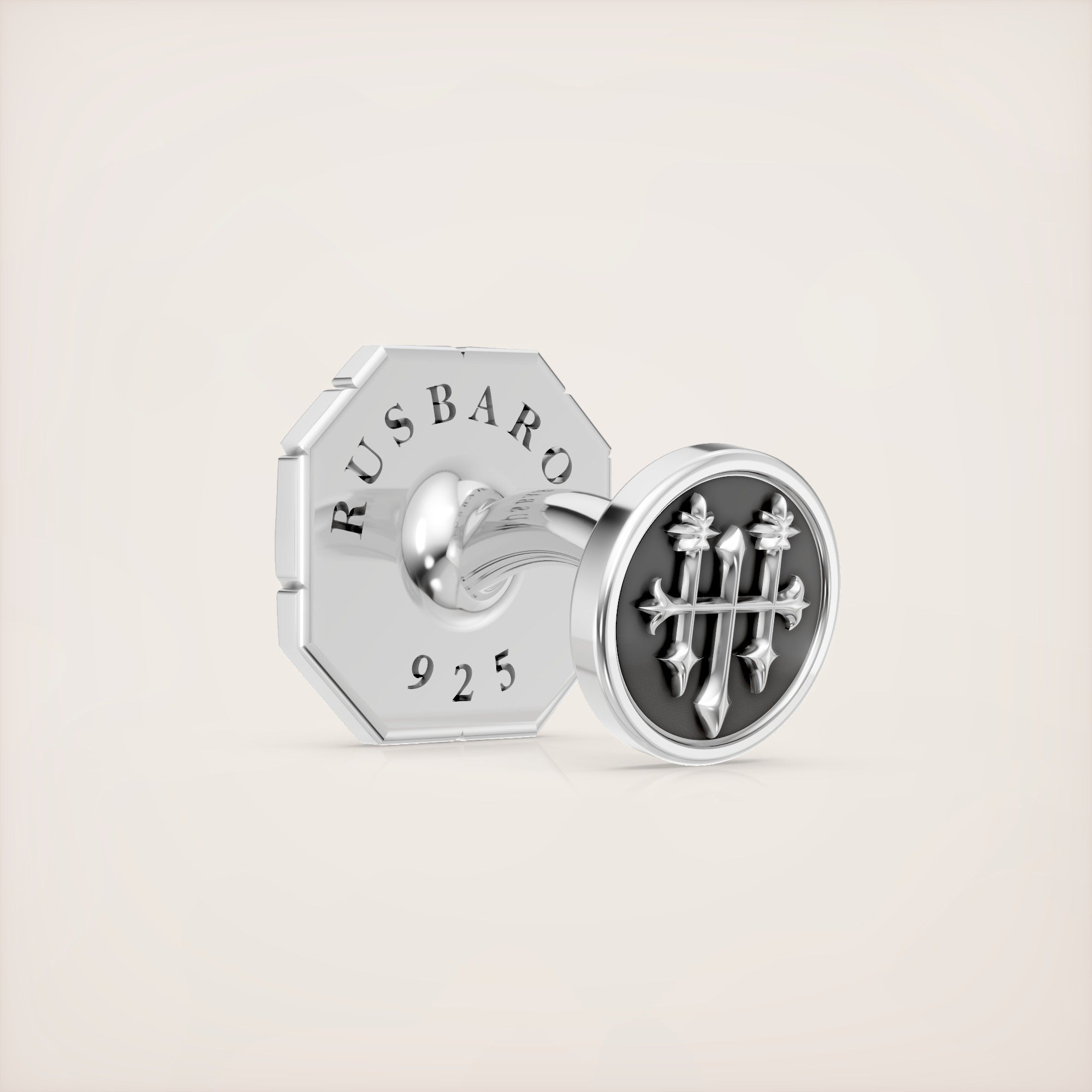 Valerian Cufflinks Type I - Sterling Silver