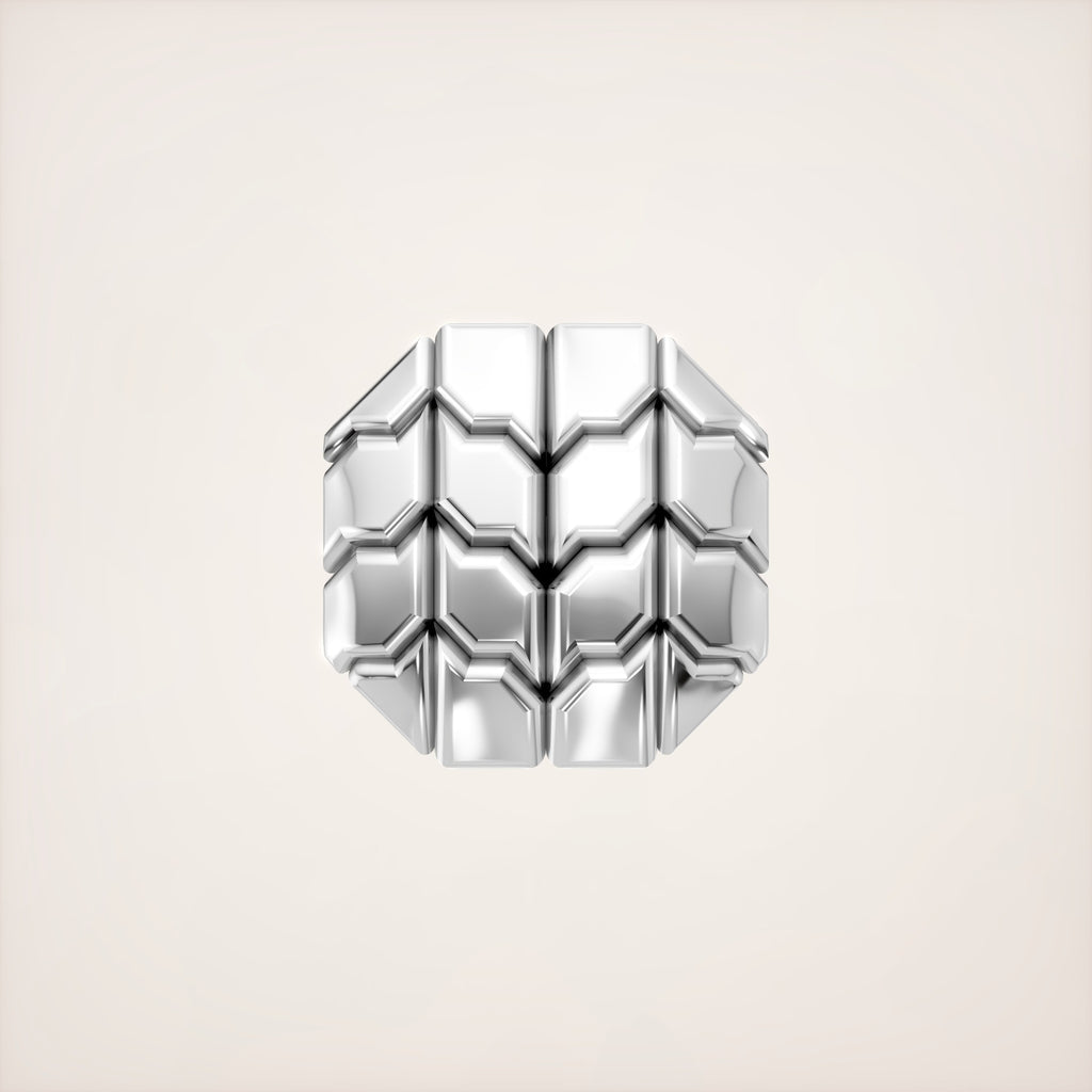 Valerian Cufflinks Type II - Sterling Silver