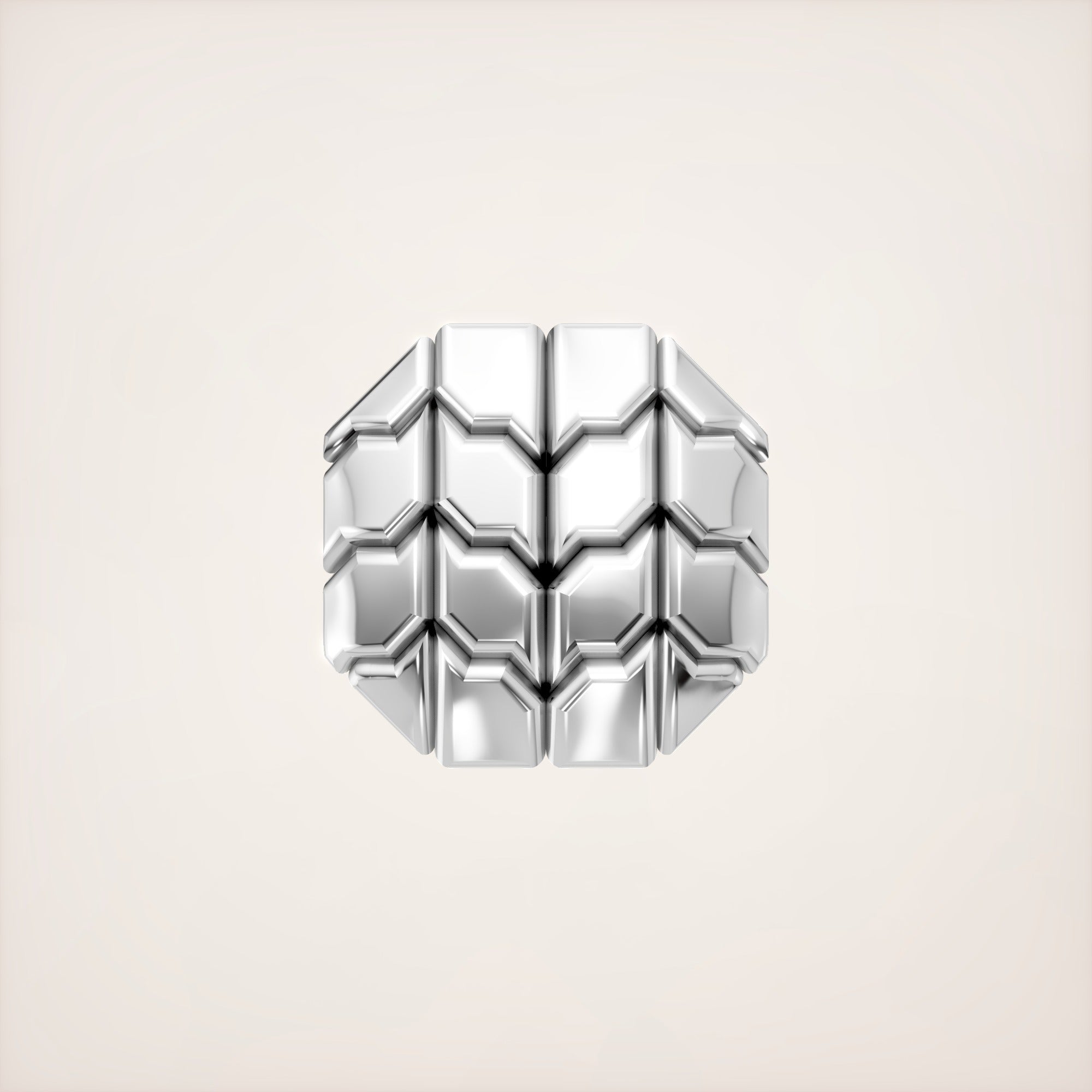 Valerian Cufflinks Type II - Sterling Silver