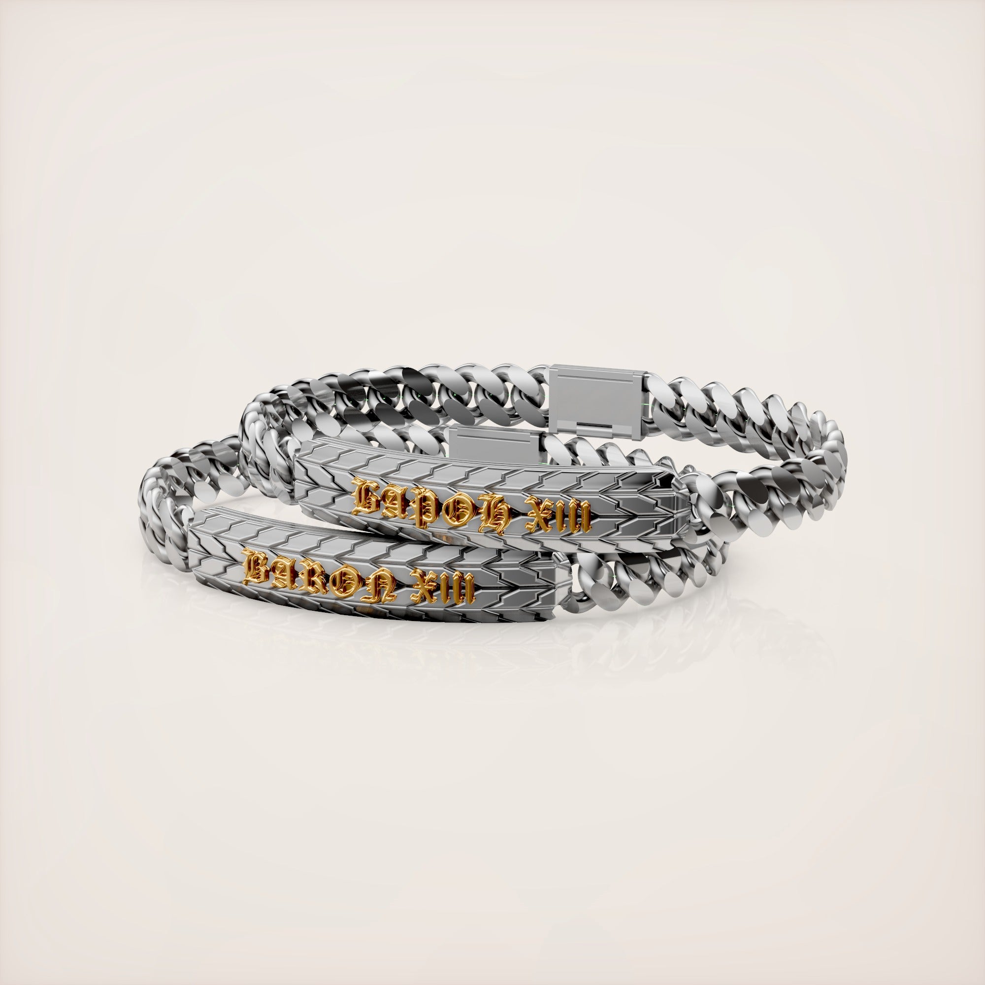 Valerian ID Bracelet - Sterling Silver