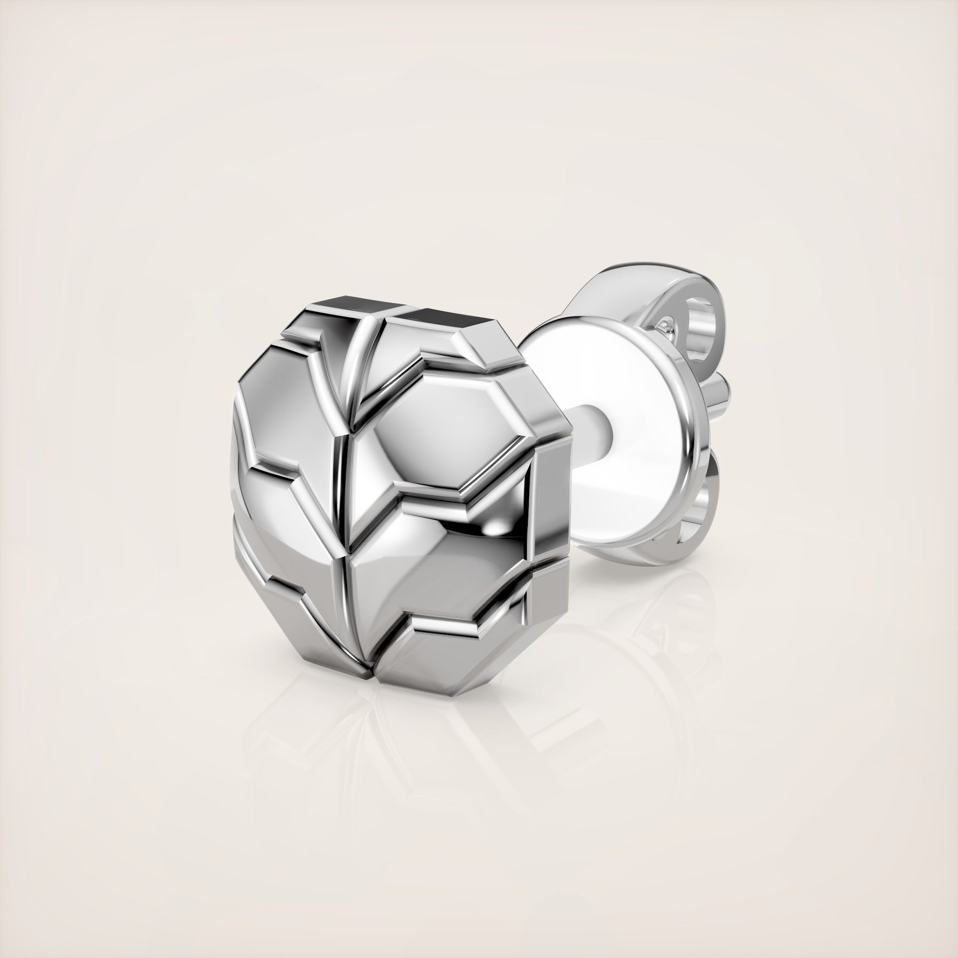 Valerian Earrings Type I - 18k White Gold