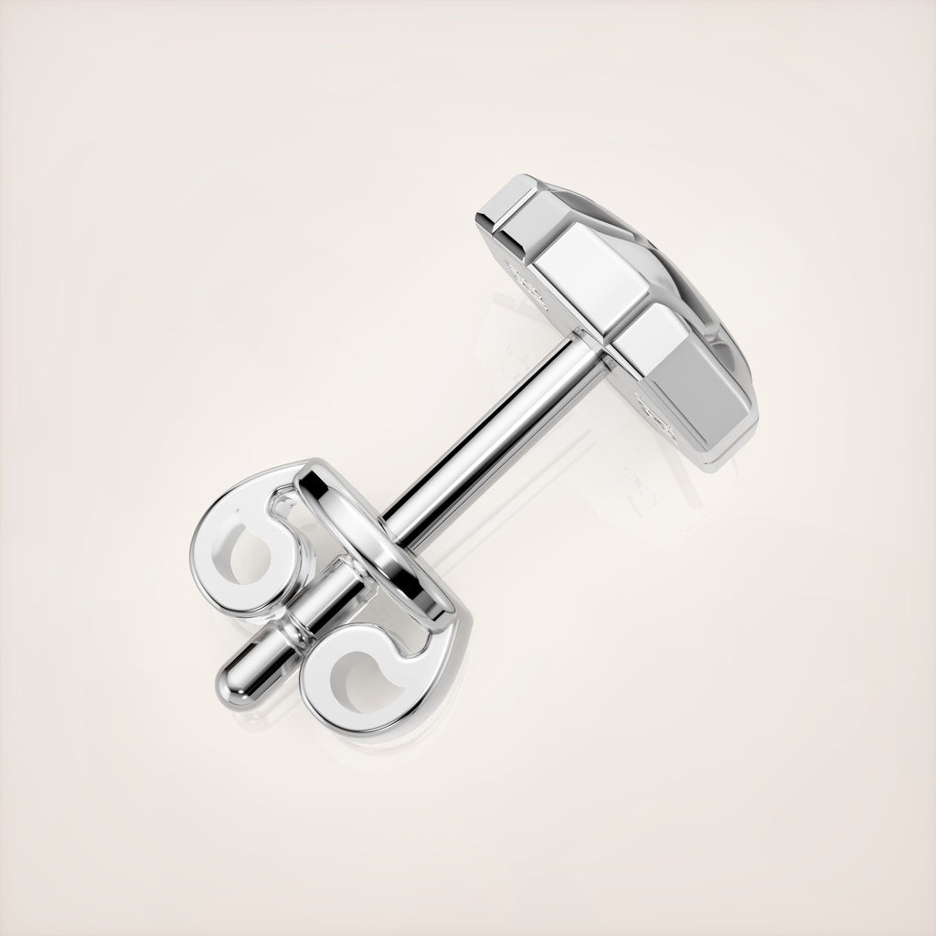 Valerian Earrings Type I - 18k White Gold
