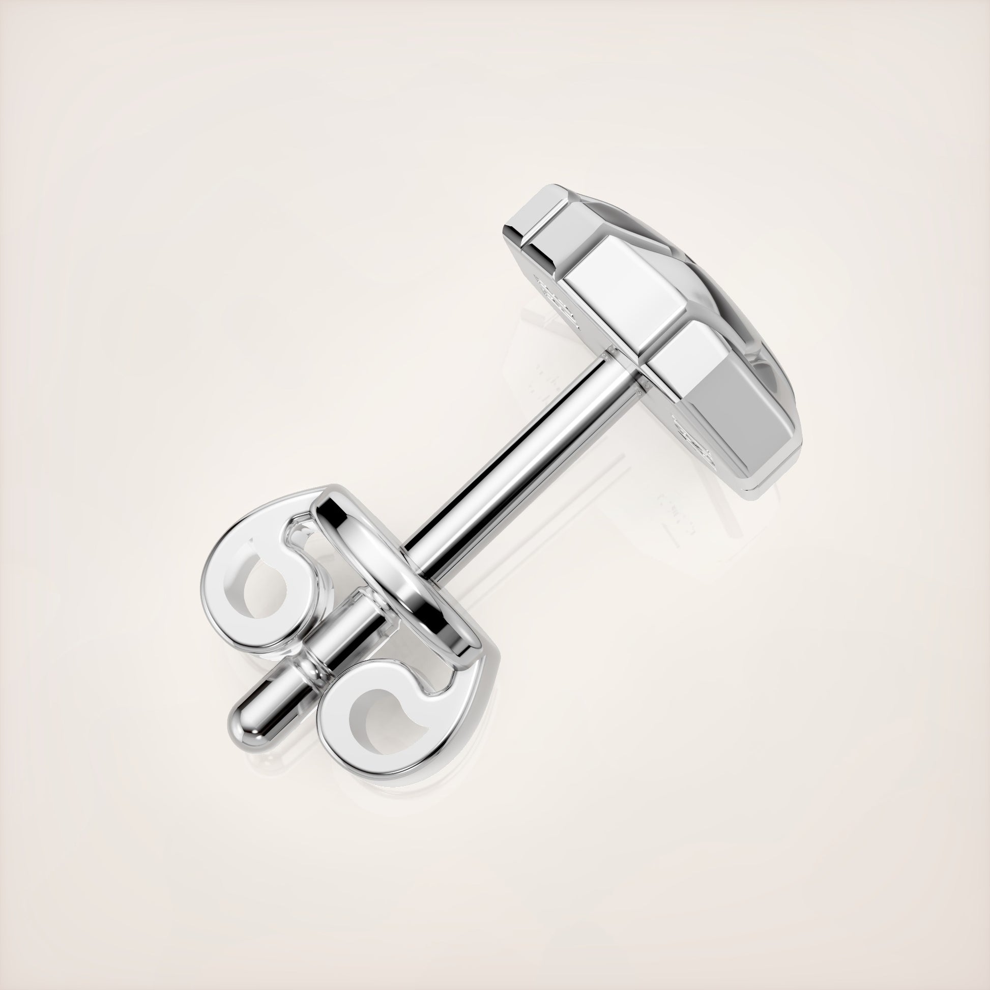 Valerian Earrings Type I - 18k White Gold