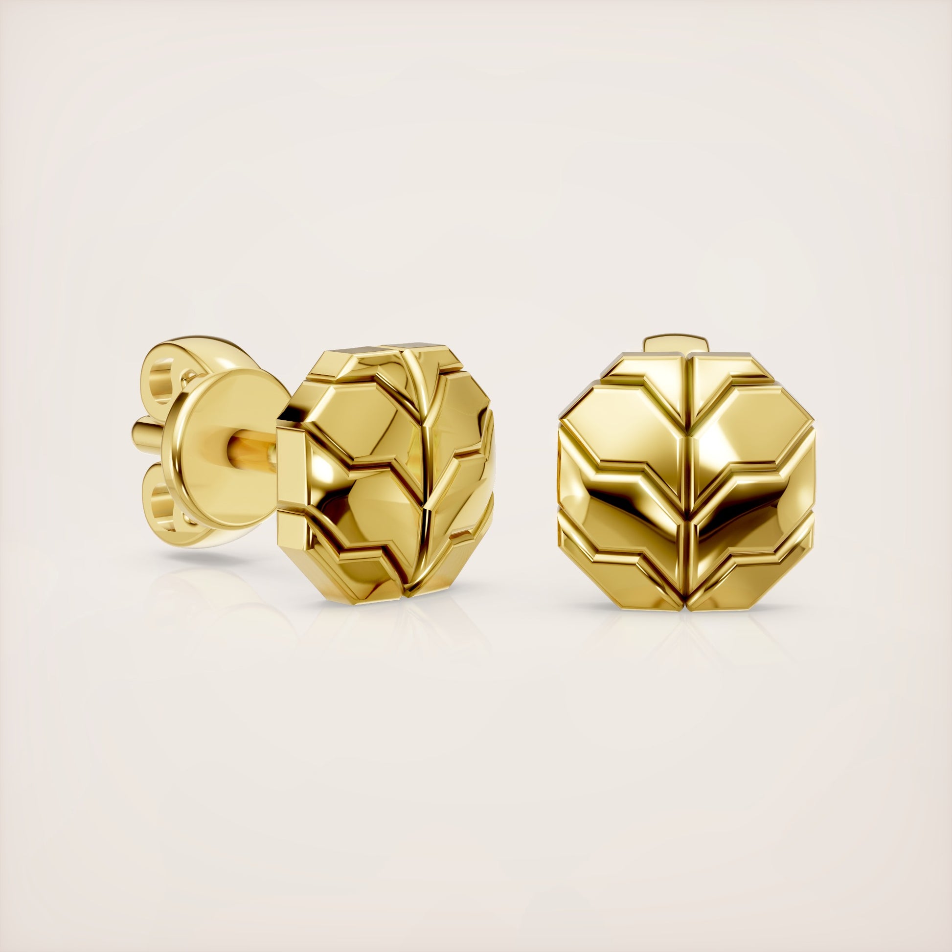 Valerian Earrings Type I - 18k Yellow Gold