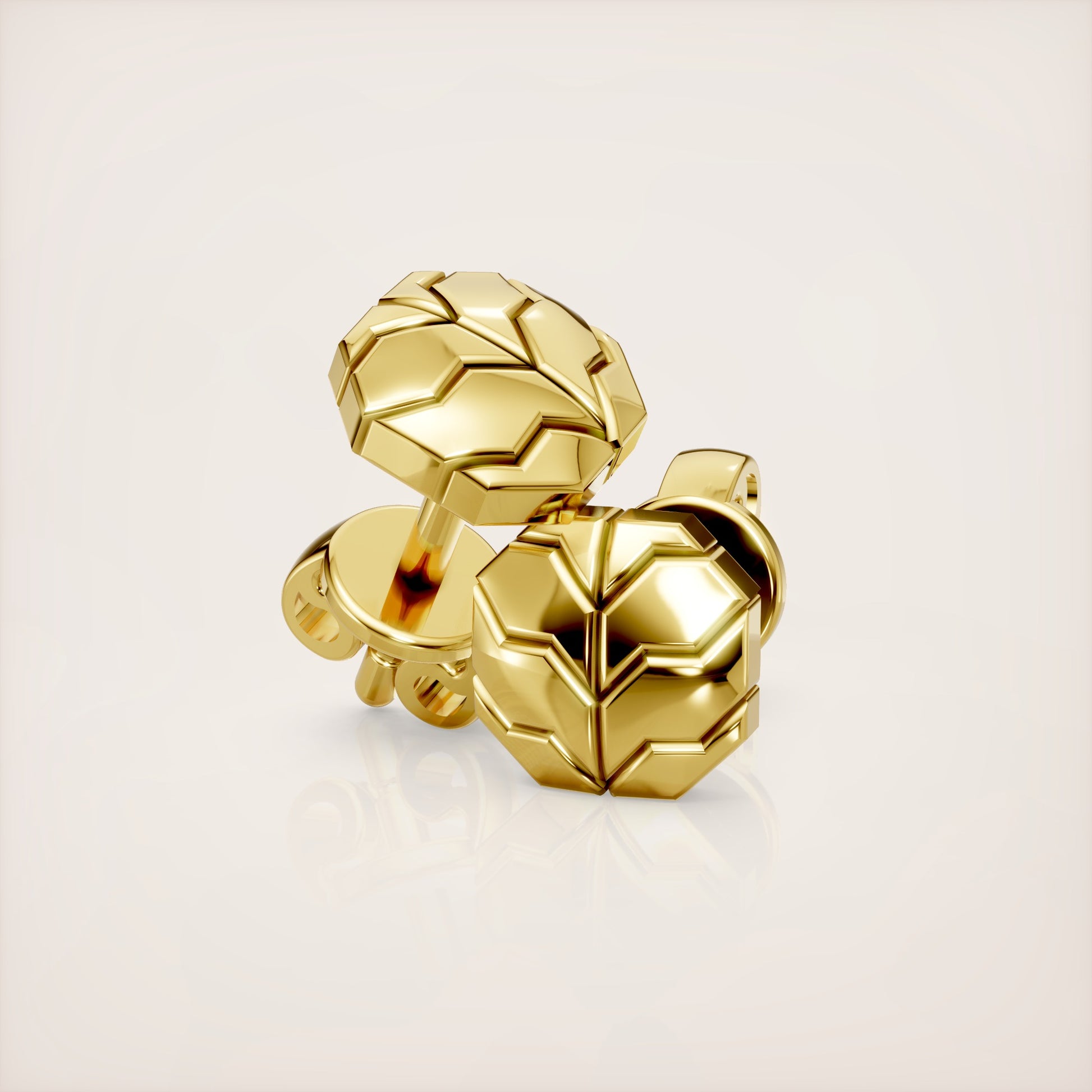 Valerian Earrings Type I - 18k Yellow Gold