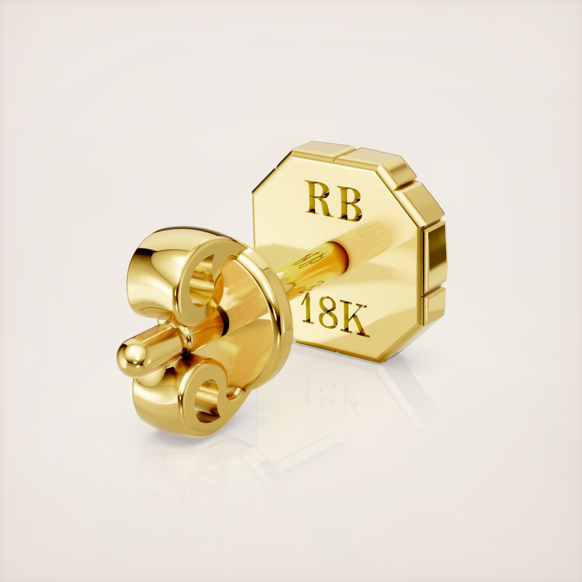 Valerian Earrings Type I - 18k Yellow Gold