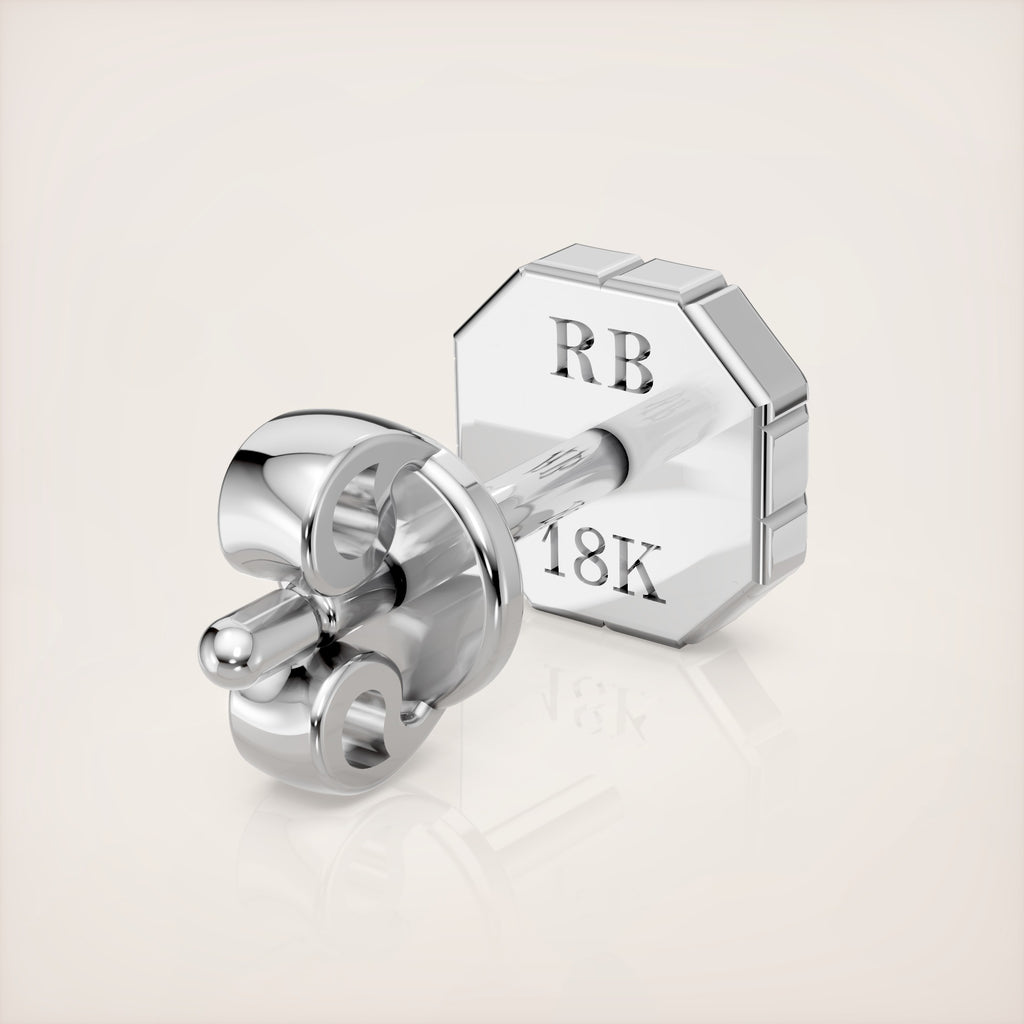 Valerian Earrings Type II - 18k White Gold