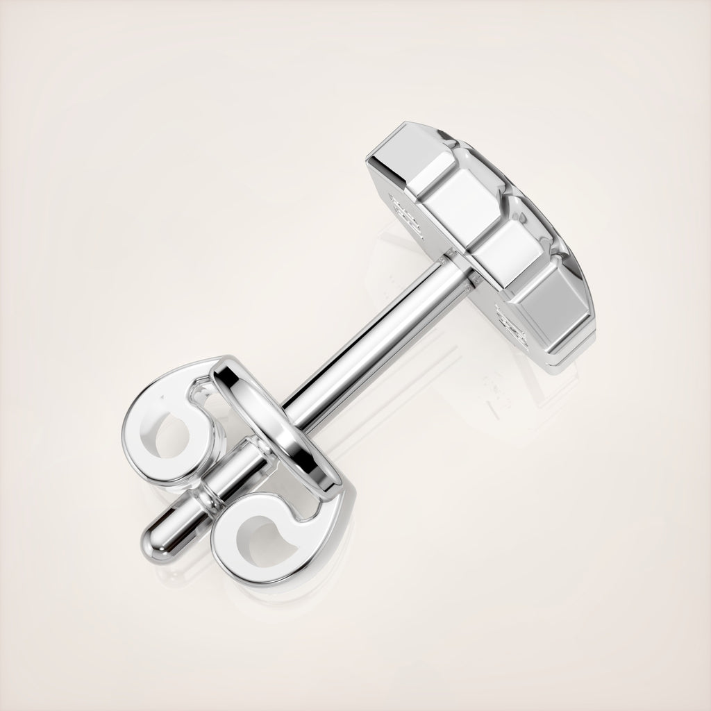 Valerian Earrings Type II - 18k White Gold