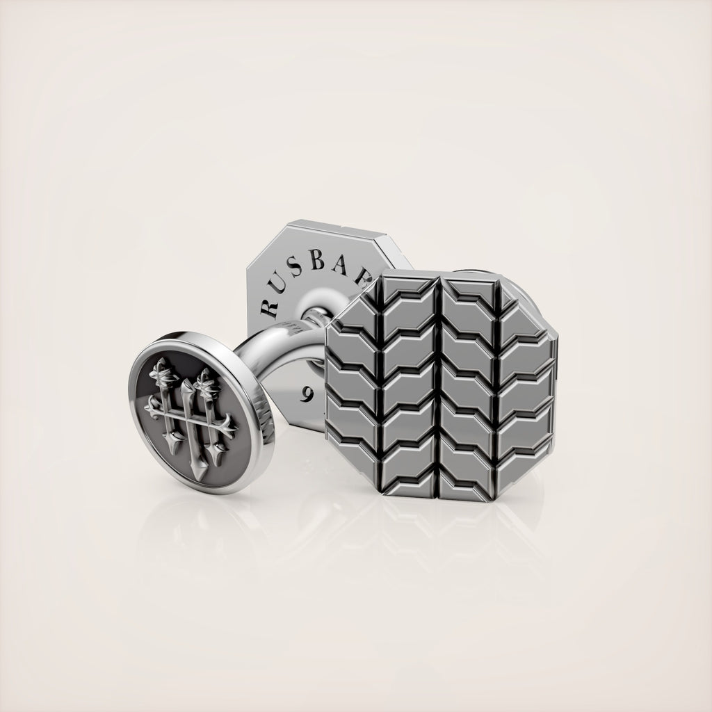 Valerian Cufflinks - Sterling Silver