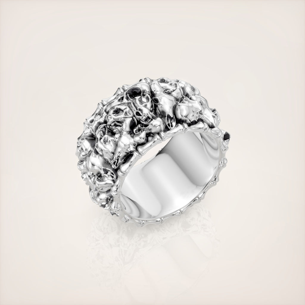 Veles Band Ring - Sterling Silver