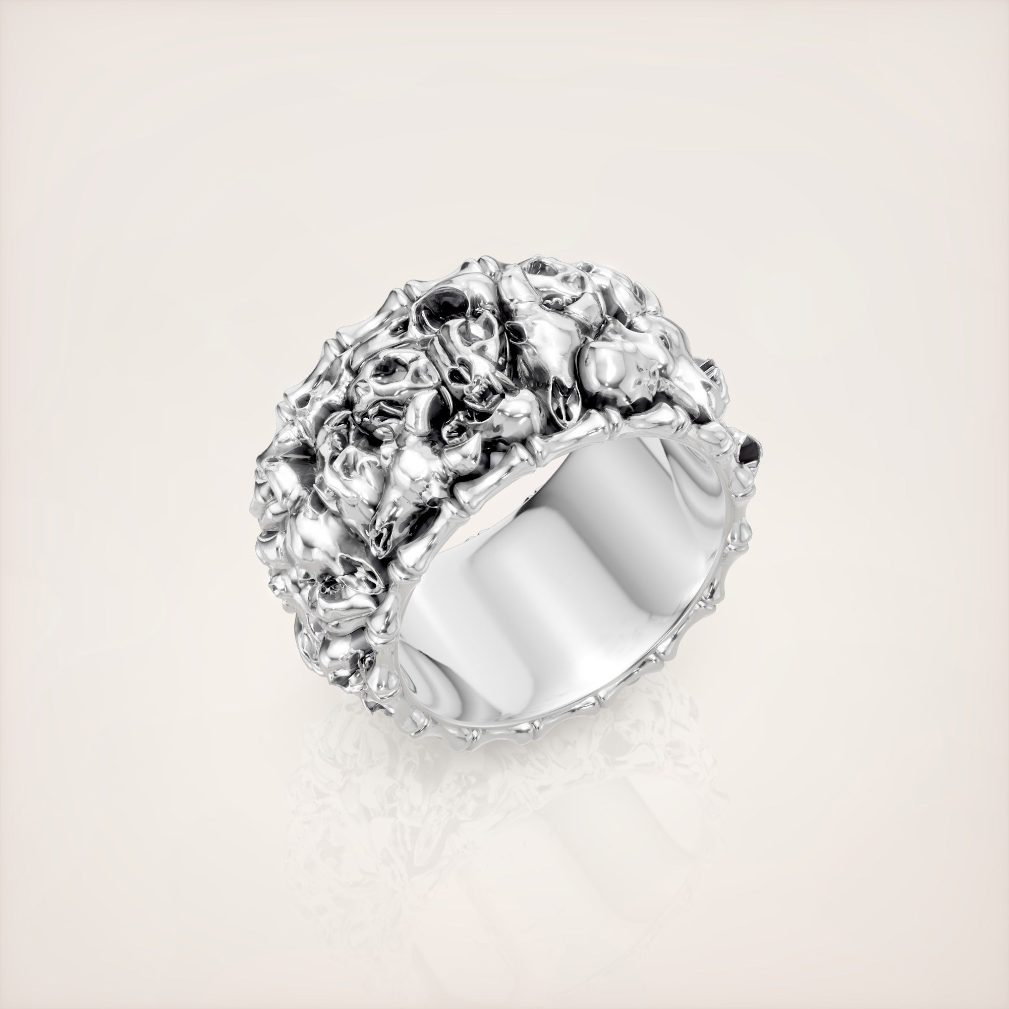 Veles Band Ring - Sterling Silver