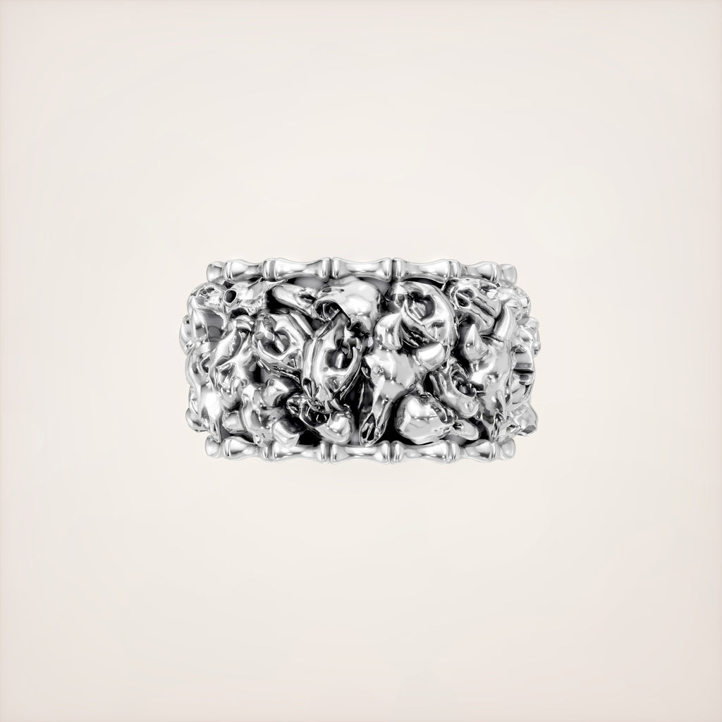 Veles Band Ring - Sterling Silver