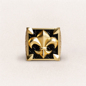Fleur de Lis Ring - 14K Yellow Gold